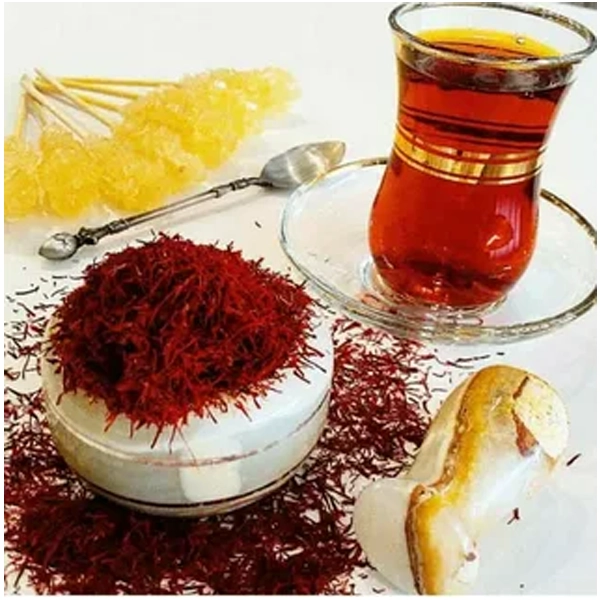 طرز تهیه چای زعفران
