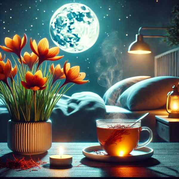 زعفران و بهبود خواب